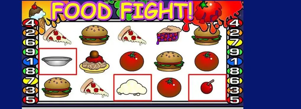 Get Ready for an Amazing Lunch Playing Food Fight Slot Machine